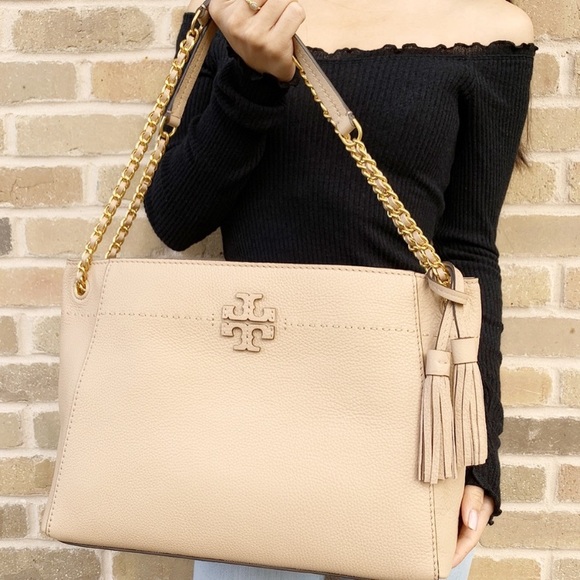 CLOSE OUT! $298 ❤️NWT Tory Burch Slouchy Tote - Picture 2 of 8